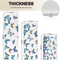 thumbnail image 4 of White Butterfly Colorful Pattern Kitchen Rugs Sets Of 3,Kitchen Runner Rugs Non Skid Washable,Decorative Kitchen Floor Mats for Kitchen,Sink,Laundry,17"x30"+ 17"x47" + 17"x59", 4 of 6