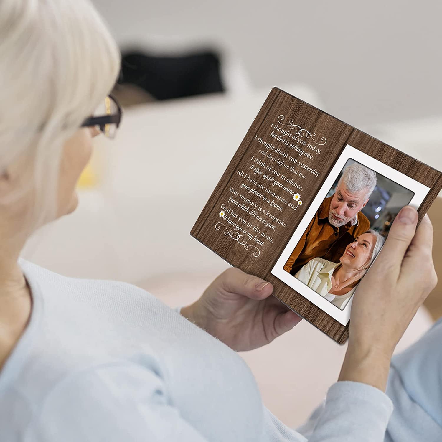 Buy Memorial Gifts Picture Frame In Loving Memory of Mother, Father