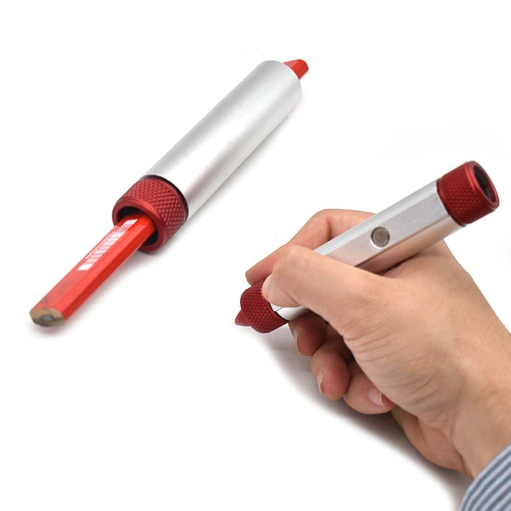 Big Horn 19859 Aluminum Body Dual Marker/Pencil Holder- 12 Pack