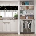 thumbnail image 5 of LALILO Kitchen Curtain Valance Gold Polka Dot Golden Rod Pocket Window Curtain 52"x 18" Set of 2, 5 of 6