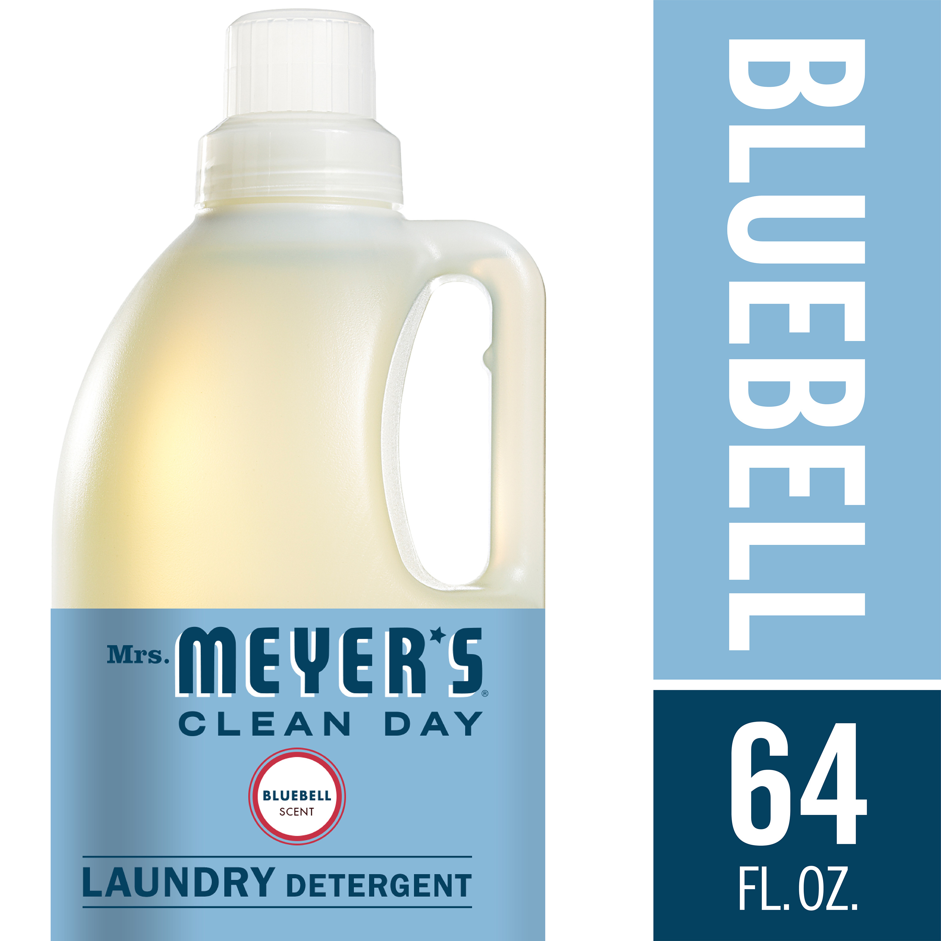 Mrs. Meyer’s Laundry Detergent, Bluebell, 64 fl oz