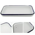 thumbnail image 1 of Minkissy 1Pcs Enamel Baking Pan Nonstick and Easy to Clean Rectangular Shape for Baking Lasagna and Casseroles, 1 of 7