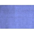 thumbnail image 1 of Ahgly Company Machine Washable Indoor Rectangle Abstract Blue Modern Area Rugs, 2' x 5', 1 of 4