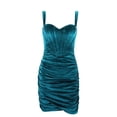 thumbnail image 1 of Dinheiro Vestido sexy de fiesta con escote en forma de corazón para mujer, ajustado, sin espalda, con corsé, 1 of 6