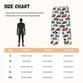 thumbnail image 4 of Lsque Pirate Hats Print Women's Pajama Pants, Lounge Pant - Comfortable Home Wear,Elastic Waistband, Stylish Design-Small, 4 of 9