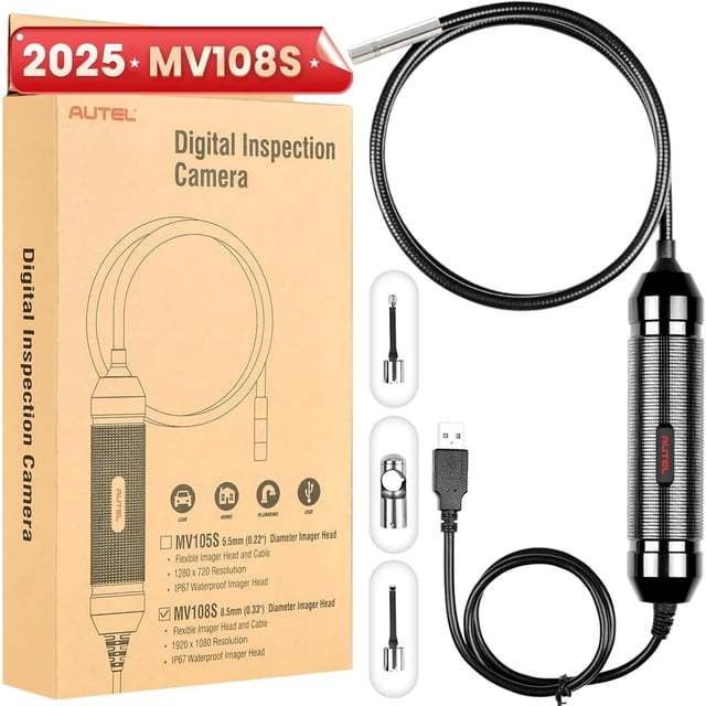 Cámara de inspección digital Autel MaxiVideo MV108S 2MP