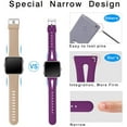 thumbnail image 2 of REQO Compatible pour Fitbit Versa 2 Bandes pour Femmes Hommes Versa Lite Bandes, 2 of 8