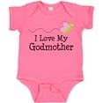thumbnail image 3 of Inktastic I Love My Godmother Girls Baby Bodysuit, 3 of 5