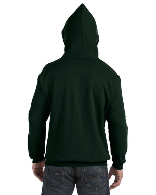 Hanes Unisex Ecosmart Pullover Hooded Sweatshirt - DEEP FOREST - S
