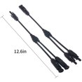 thumbnail image 2 of Conectores del panel solar y conectores de derivación en Y de par coincidentes 1 a 4 Cables adaptadores paralelos del panel solar Kit de herramientas para conectores de cables, 1 a 2 esquí esquí Gafas de esquí, 2 of 5
