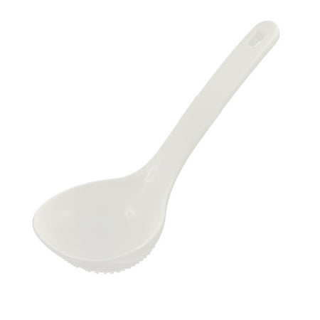 Plastic Ladle - Plastic Curved Handle Home Restaurant Kitchenware Soup Ladle Spoon