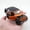 mu orange, variant on 1/36 Scale Die-Cast Wrangler Off-Road Vehicle – Closed-Top Model with Four Opening Doors, Powerful Pull-Back Mechanism – Bagged Collectible Replica for Display, Gift for Men