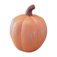 thumbnail image 2 of Halloween Glowing Pumpkin Light, Resin Figurine Sparkle Jack O Lantern, Spooky LED Tabletop Ornament, Festive Decor for Home Shelf Mantel Halloween Party, 2 of 6