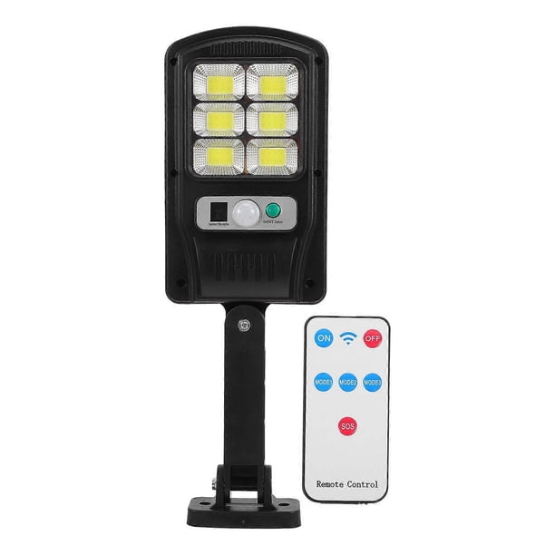 1 Set of Human Body Induction Lamp Waterproof Solar Light Street Lamp(Black)
