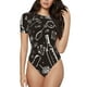 thumbnail image 1 of Fotbe Wine Seamless Body de Mujer con Cuello Redondo y Mangas Cortas, Sin Mangas Ajustado, Suave, Cómodo y Básico-Medium, 1 of 7