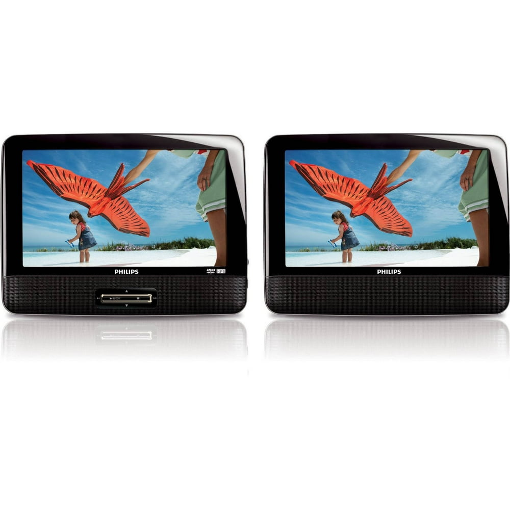 Philips 9" DualScreen Portable DVD Player (PD9012P/37S) Refurbished