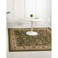 thumbnail image 2 of Rugs.com Yasmin Collection Rug – 8 Ft Square Green Medium Rug Perfect For Living Rooms, Kitchens, Entryways, 2 of 7