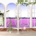 thumbnail image 2 of IDEA4WALL 4pcs Vies from French Window Peel and Stick Wallpaper Removable Wall Murals Large Wall Stickers for Home Decoration, 66"x24", 2 of 4