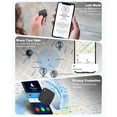 thumbnail image 4 of Buscador de llaves Bluetooth DSDFPFG Air Tags, paquete de 4, color negro, 4 of 7