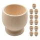 thumbnail image 1 of 12 porta huevos de madera para Pascua, pintados a mano, de madera natural, para crear decoraciones de Pascua y decoración del hogar, 1 of 7