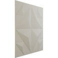thumbnail image 2 of Ekena Millwork 19 5/8"W x 19 5/8"H Crystal EnduraWall Decorative 3D Wall Panel, UltraCover Satin Blossom White (12-Pack for 32.04 Sq. Ft.), 2 of 6