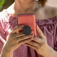 thumbnail image 3 of Spinpop Phone Grip - Black Leopard, 3 of 4