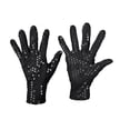 thumbnail image 3 of JFGHDG Leather Work Gloves for Men Slim Wrist Gloves for Cold Weather Driver Gloves for Daily Riding Gloves for Winter Driving Touchscreen Leather Gloves Winter Warm Gloves Black One Size, 3 of 3