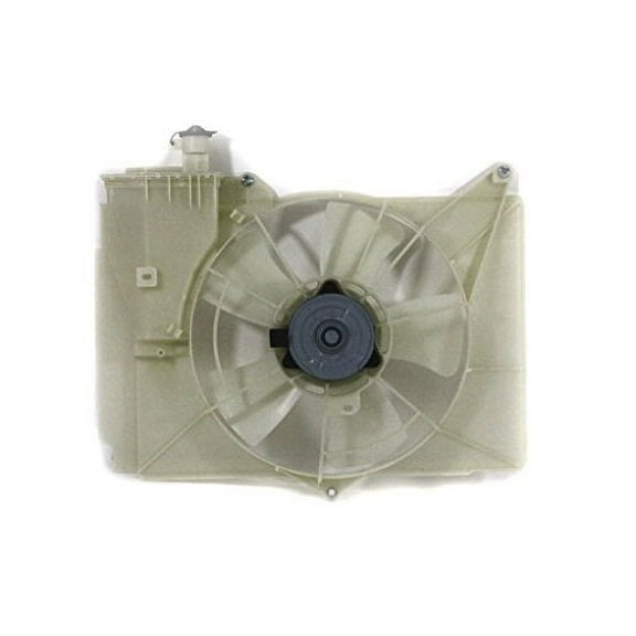 Dual Radiator and Condenser Fan Assembly - Pacific Best Inc. Fit/For TO3115119 04-06 Scion xA/xB, 00-05 Toyota Echo