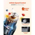 thumbnail image 2 of VEVOR 85 oz 1400W Blender for Smoothies Food Processing Blender for Kitchen, 2 of 9