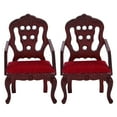 thumbnail image 4 of Muebles de Muñecas Muebles, Miniaturas de Casa de Muñecas, 1:12 Muebles de Muebles de Muñecas Sala de Estar de Casa de Muñecas de Madera Roja para Niños Hogar, 4 of 7