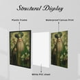 thumbnail image 5 of ADALE Saint Patrick Canvas Wall Art Abstract POP Art Catholic Poster Modern Decorative Painting Picture for Living Room Bedroom Decor Black Framed 20x16 Inch, 5 of 5