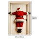 thumbnail image 3 of Adornos navideños divertidos para la parte trasera de la puerta, pancartas divertidas de Papá Noel para la parte trasera de la puerta, decoración navideña divertida para la entrada con regalo, adornos, 3 of 5