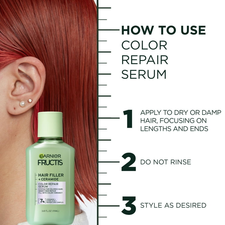 Garnier Fructis Hair Filler Color Repair Hair Serum with Ceramide