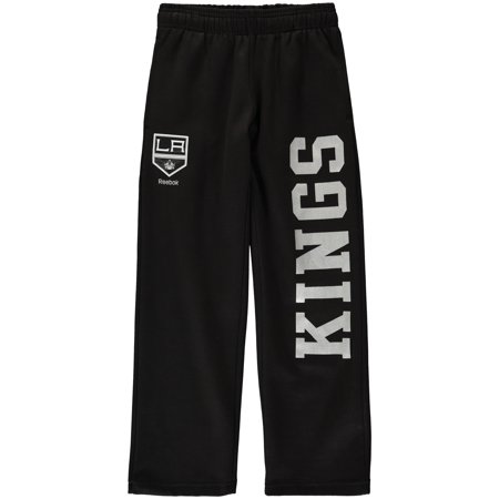 UPC 885916694686 product image for Los Angeles Kings Reebok Youth Tow Hit Fleece Pants - Black | upcitemdb.com