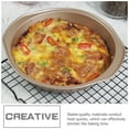 thumbnail image 2 of Estbridge Pie Baking Pan Metal Oven Multifunctional Roasting Stainless Steel Bowls Non-Stick Tray, 2 of 6