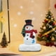 thumbnail image 4 of Christmas Snowman Elderly Resin Small Ornament Home Living Room Entrance Decoration Micros Landscapes Gift, 4 of 6