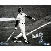 Don Mattingly Hand-Signed Swing Black & White 8 x 10 Photograph