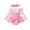 Pink, variant on Toddler Pink Newborn Clothes for Girls Baby Girls' Dresses Rompers Bodysuit Cute Baby Girl Outfit Baby Summer Clothes Baby Girl Dresses 12-18 Months