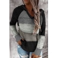 thumbnail image 1 of Women's Black Beach Bonfire Knitted Hoodie, 1 of 16