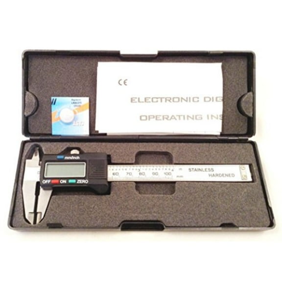 Hhip 4" / 100mm 3 Key Electronic Digital Caliper 4100-0029