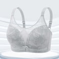 thumbnail image 2 of Agkizg Plus Size Womens Bras,T-Shirt Bras for Women Push Up Bras,Color Thin and Steel Hoop Gathered Breathable Underwear for Daily Bras, Sizes 36-44, 2 of 3