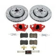 thumbnail image 2 of PowerStop Rear Z23 Evolution Sport Brake Pad and Rotor Kit with Red Powder Coated Calipers Fits: DODGE Select Models KC8758, 2 of 4