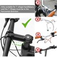 thumbnail image 4 of (Negro) Cesta plegable para bicicleta, cesta extraíble para manillar de bicicleta, cesta delantera para bicicleta, cesta para bicicleta de montaña, picnic, compras, mascota pequeña, 4 of 5