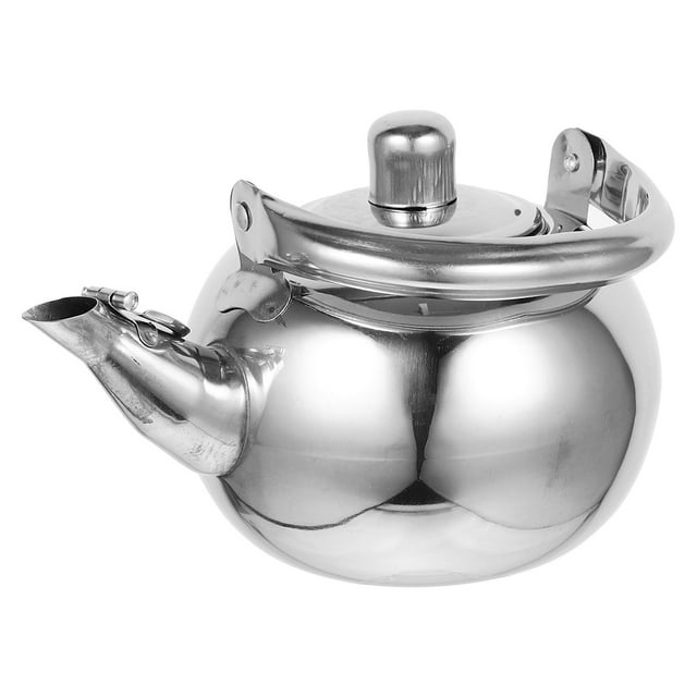 PAMINGONO Bouilloire en Acier Inoxydable avec Infuseur et Poignée Ergonomique pour la Maison et la Cuisine