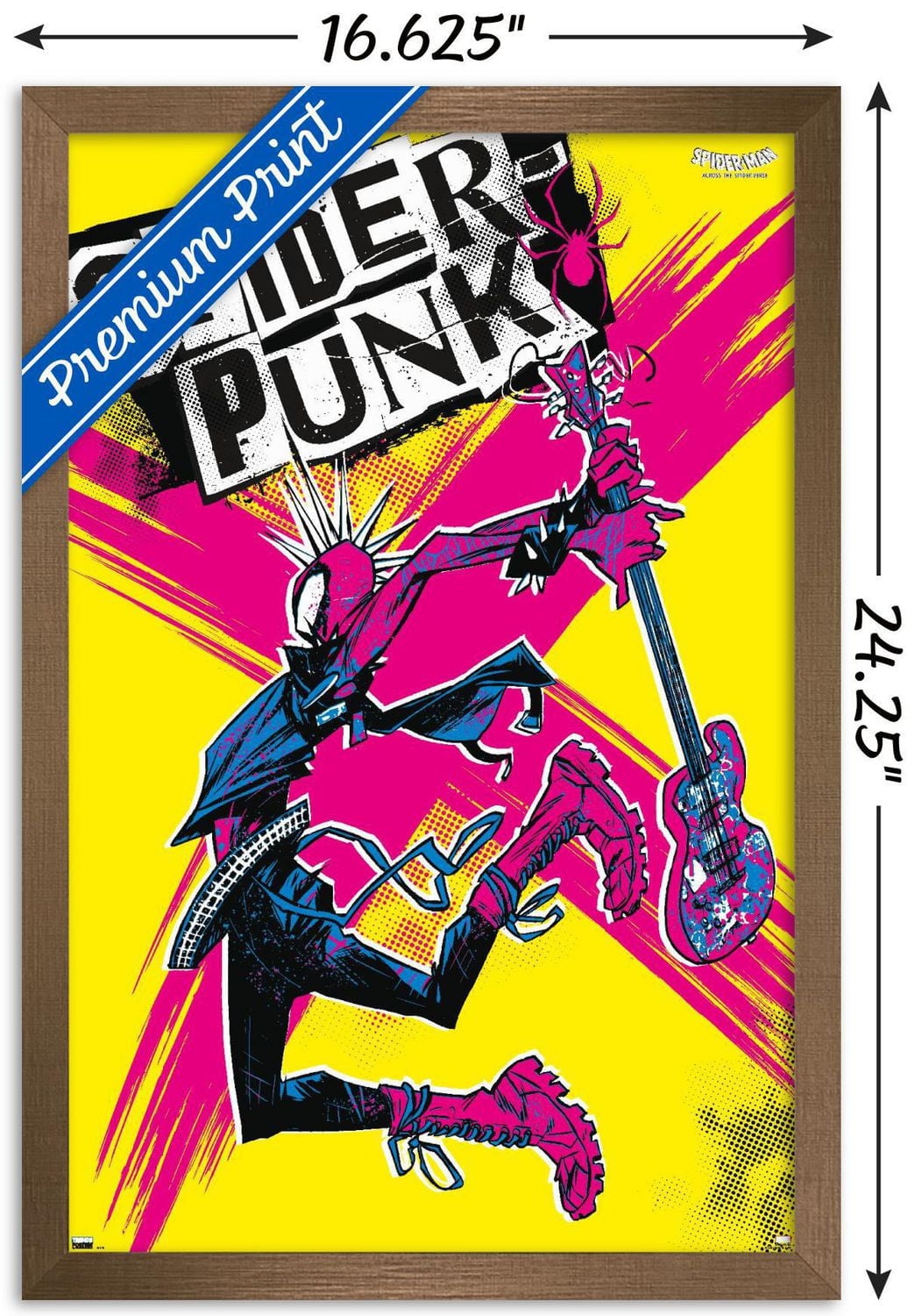 Marvel Spider-Man: Across The Spider-Verse - Spider-Punk Wall Poster, 22.375" x 34"