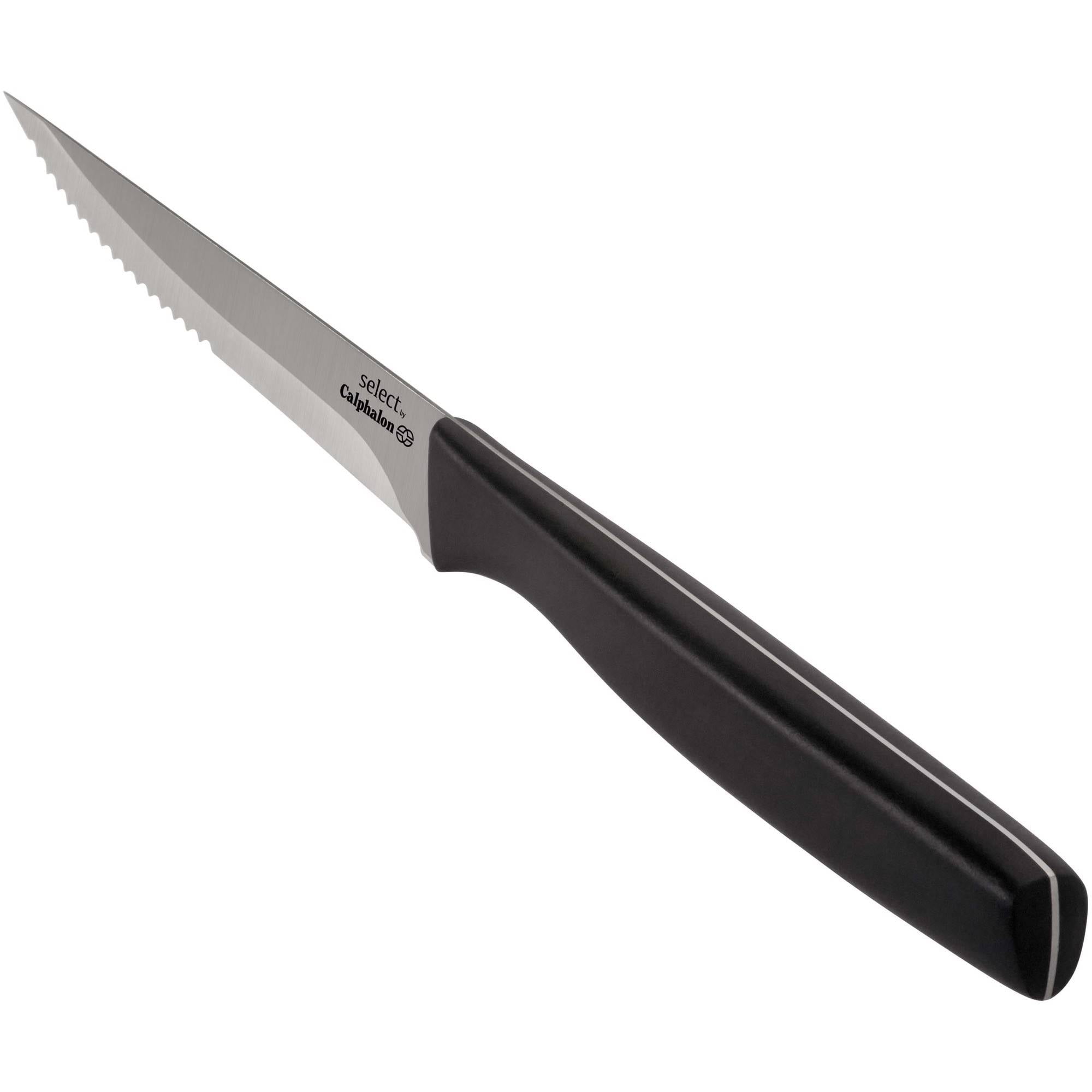 Calphalon Select Steak Knives Set Stainless Steel Blade Lot of 8