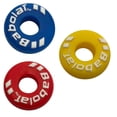 thumbnail image 1 of 3x Tennis Racket Vibration Dampener Players Red and Yellow and Blue Macarena Amortiguador de raqueta de tenis, 1 of 8