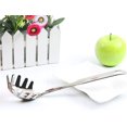 thumbnail image 2 of ls Food Strainers Stainless Steel Noodles Pasta Server Cooking Tool Kitchen Accessories Creative Long Handle Pasta Fork Spaghetti Spoon, 2 of 5