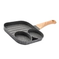 thumbnail image 3 of Moyic Sartén antiadherente de aleación de aluminio, cocina para el desayuno, huevo frito antideslizante, agarre largo, herramienta de cocina para Mostrada Moyic HA017036-00, 3 of 6