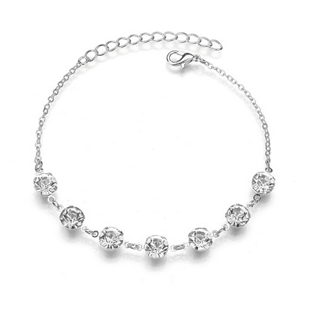 Designice Anklet,High-Quality Silver Material Stylish Anklets for Women,,Adjustable Chain Perfect for Summer and Everyday Wear Anklet